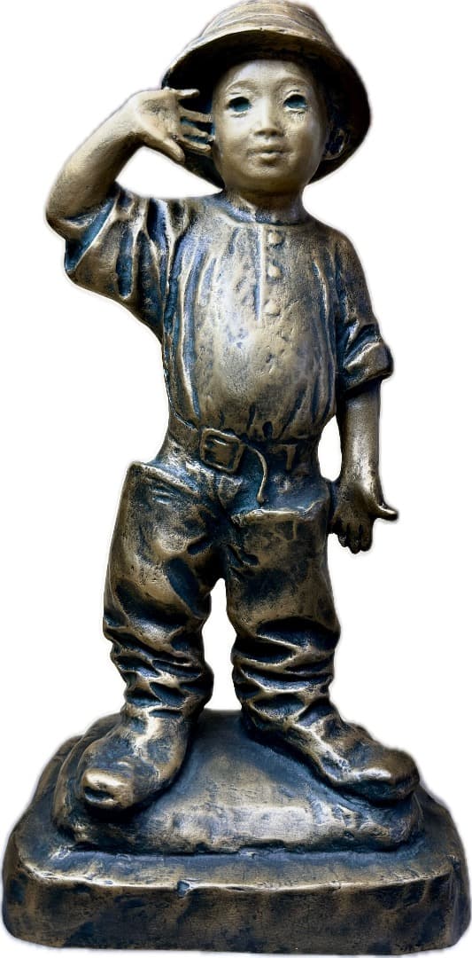 北村西望「将軍の孫」ブロンズ像 ・共箱 - メルカリ