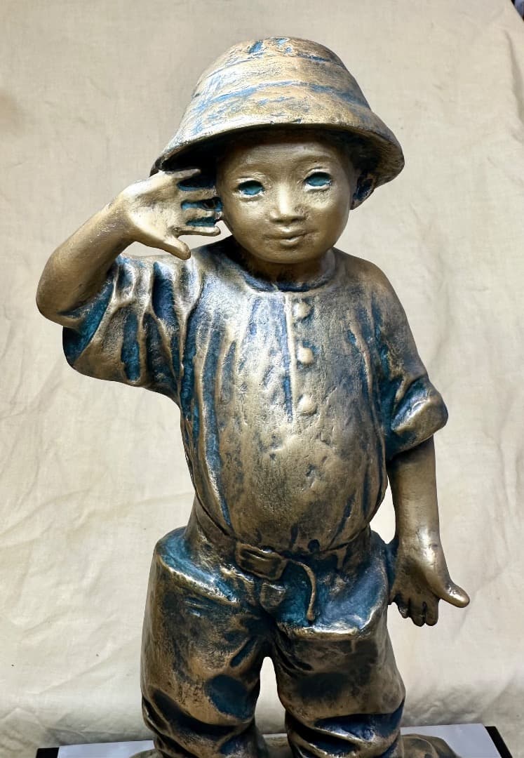 北村西望「将軍の孫」ブロンズ像 ・共箱 - メルカリ