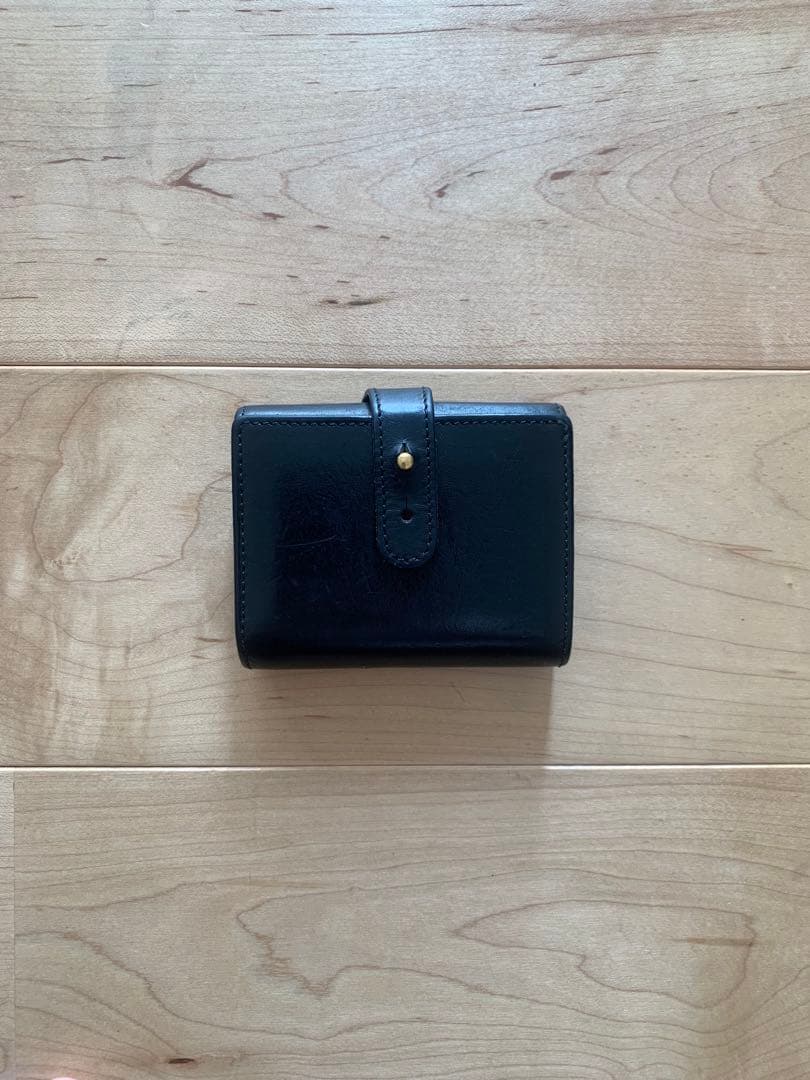 A&S Jabara mini wallet ブラック