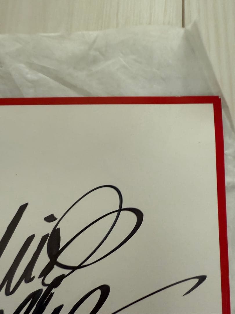 B'z LIVE-GYM 直筆サイン色紙 レア 稲葉浩志 松本孝弘 - メルカリ