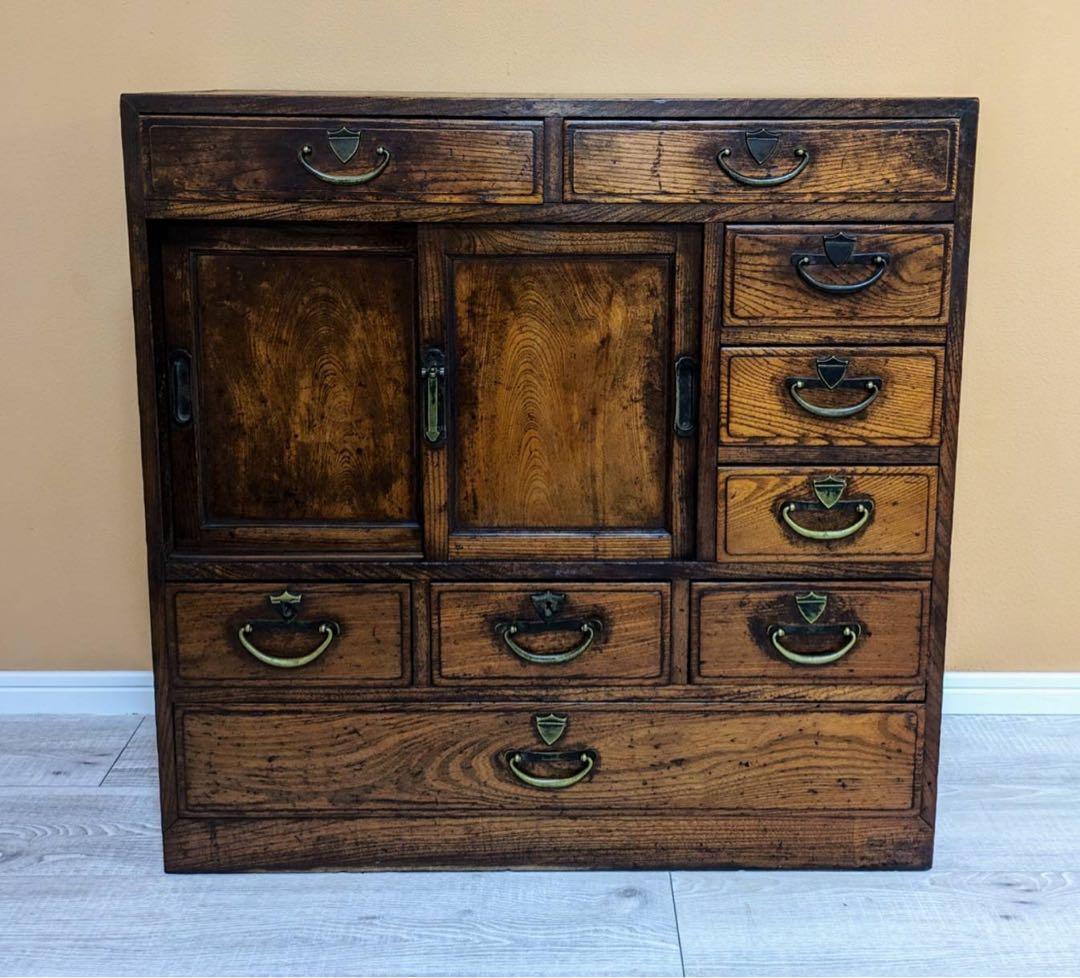 昭和レトロ明治大正和ダンス家具