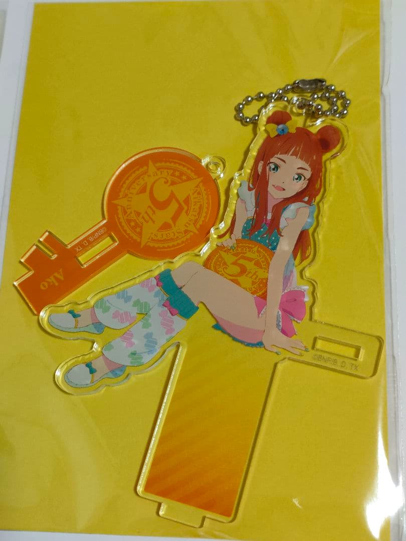 「アイカツスターズ！」5周年記念アクリルスタンド　ゆめ　ローラ　小春　あこ　真昼