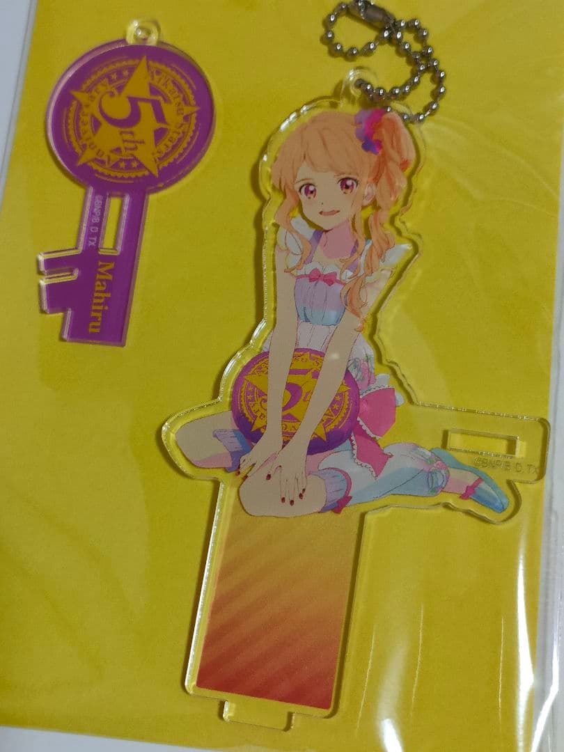 「アイカツスターズ！」5周年記念アクリルスタンド　ゆめ　ローラ　小春　あこ　真昼