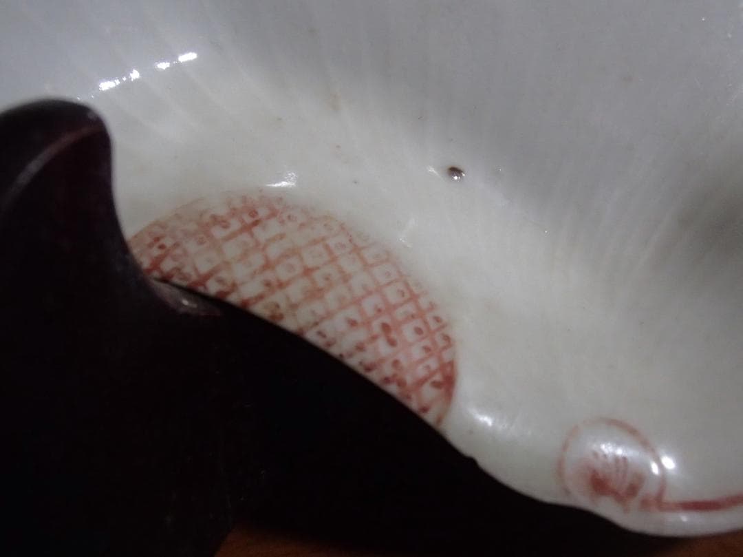 色絵 平貝形 小皿 古九谷 骨董