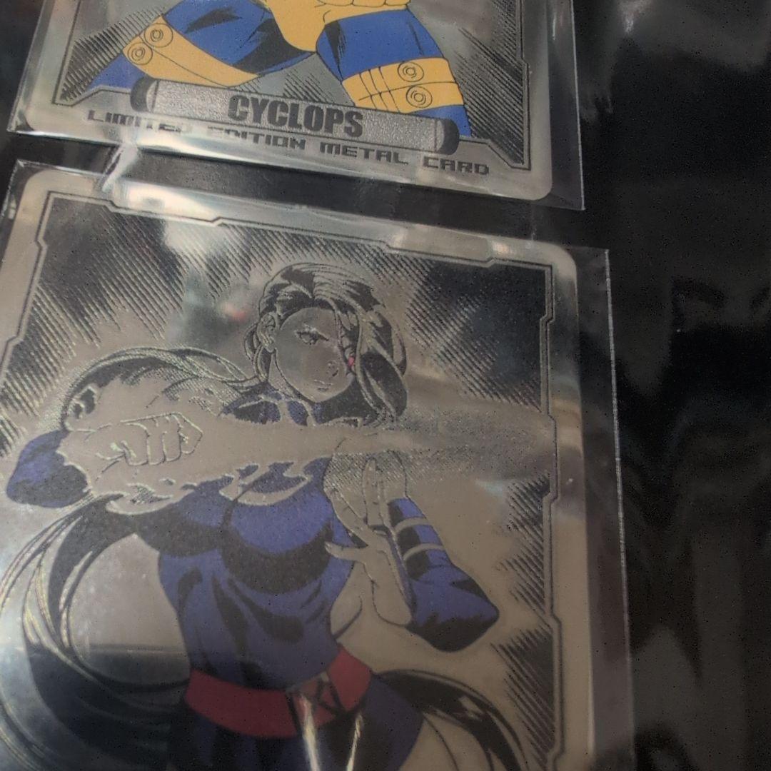 非売品 新品未開封 MarvelvsCapcom ピンバッジ&メタルカードセット