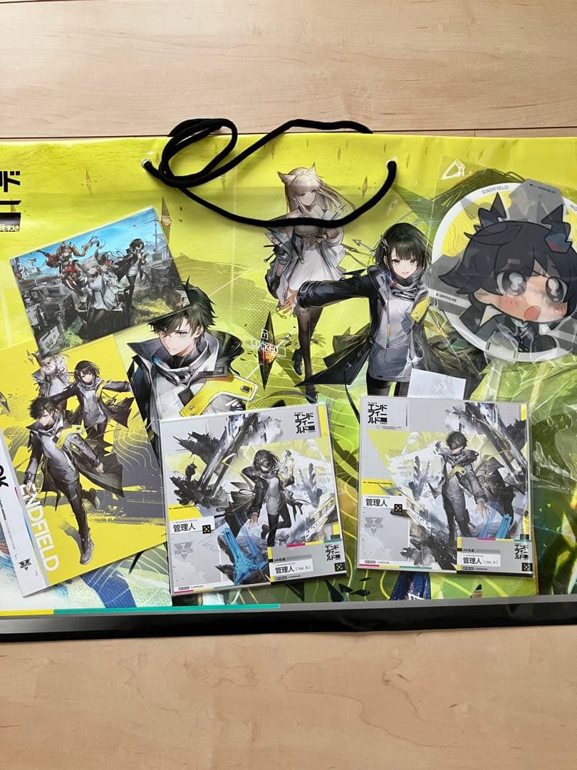 TGS2025 アークナイツ エンドフィールド ノベルティ コンプセット