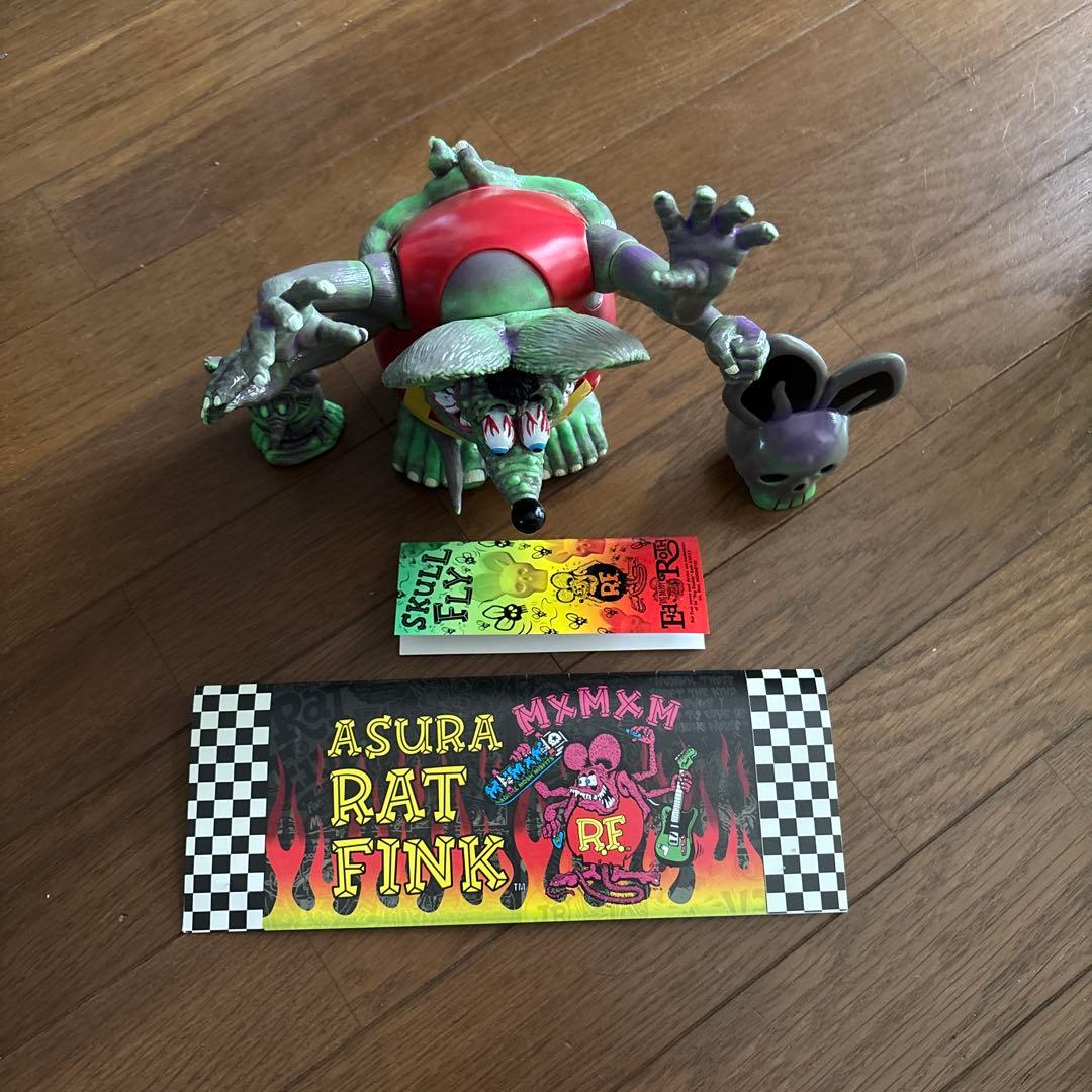 ラットフィンク アシュラ フィギア MMM×ブラックブックトイ