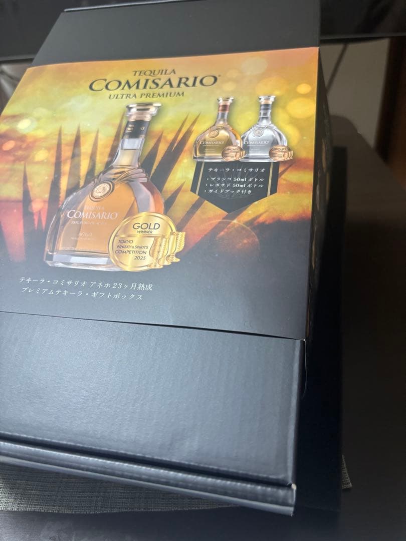 格安)Comisario テキーラ アネホ(750mm) ギフトボックス入り - メルカリ