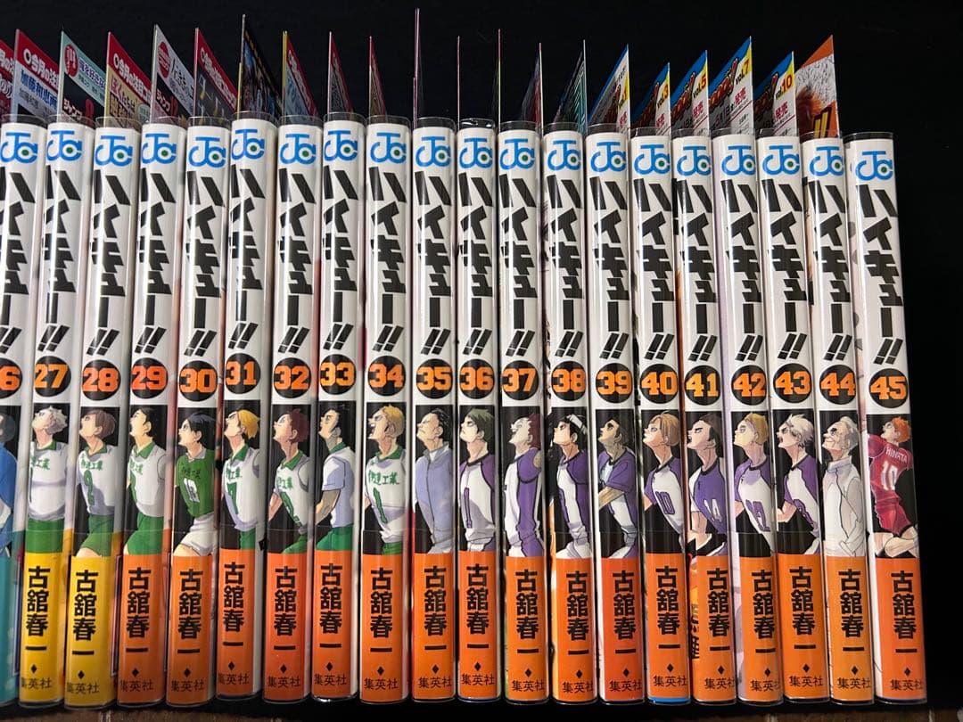 全巻・初版　帯・チラシ完備　ハイキュー　全巻セット