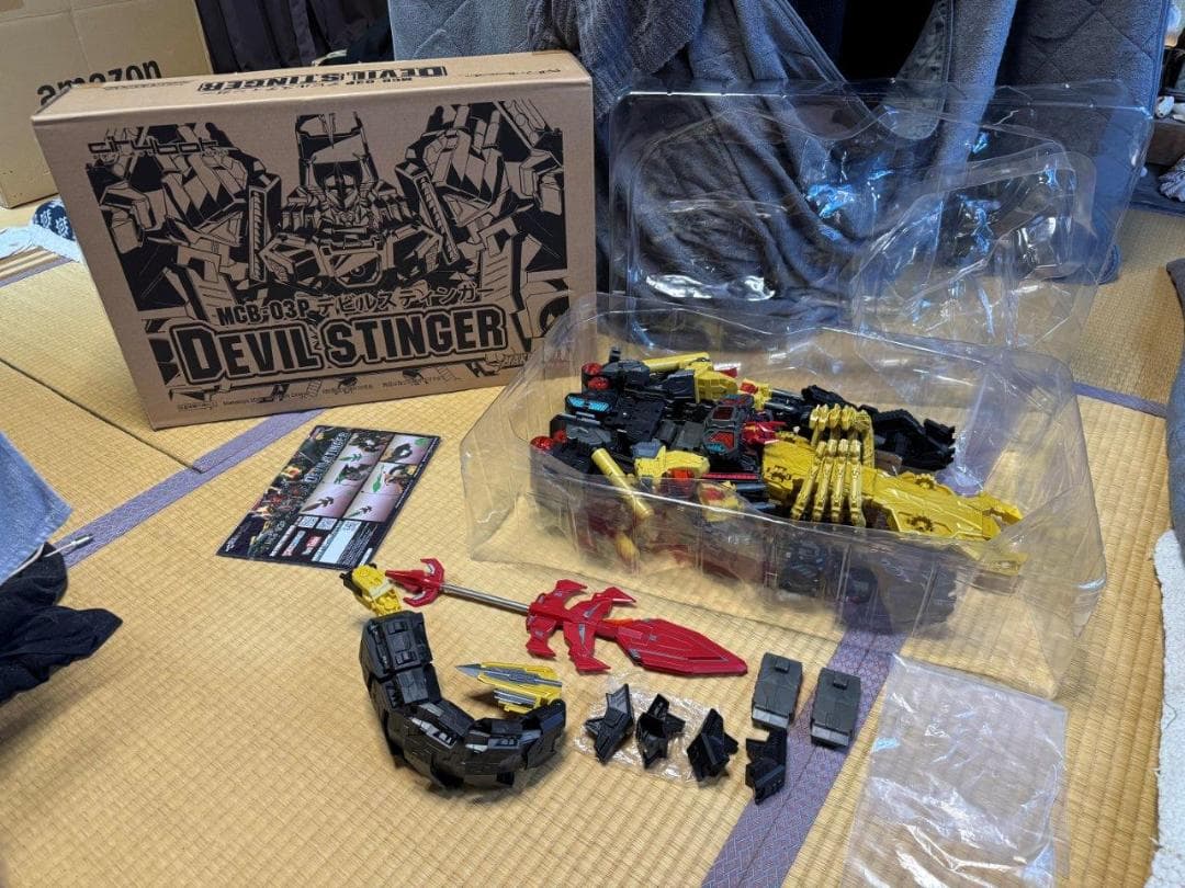 Maketoys Citybot MCB-03P デビルスティンガー 中古 MCB03P Devil Stinger | MakeToys City Bot Series | TFsource