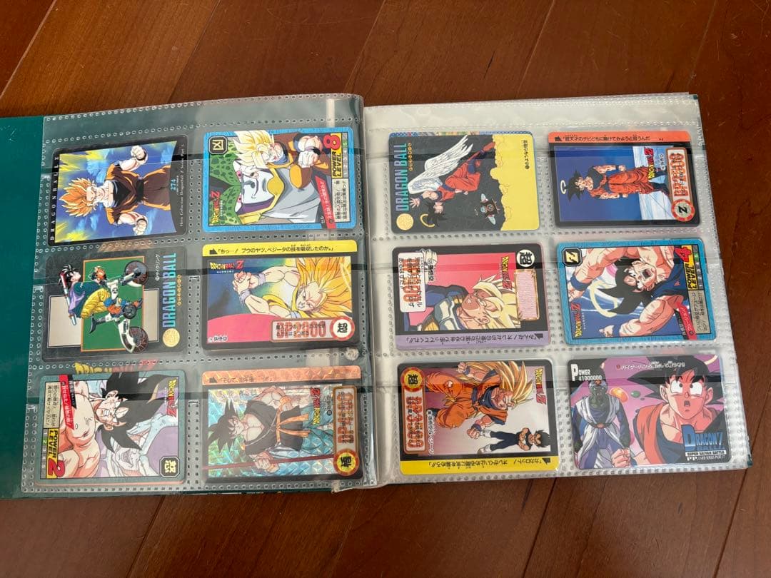 ドラゴンボールZ カードダスステーション　システムファイル　カード130枚付き