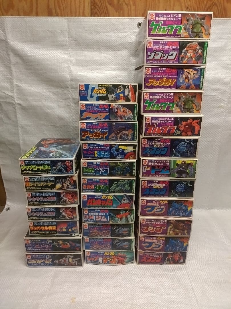 当時物バンザイマークガンプラセット ガンプラ 1/144 旧キットモビルスーツ用 武器 セット バンザイマーク