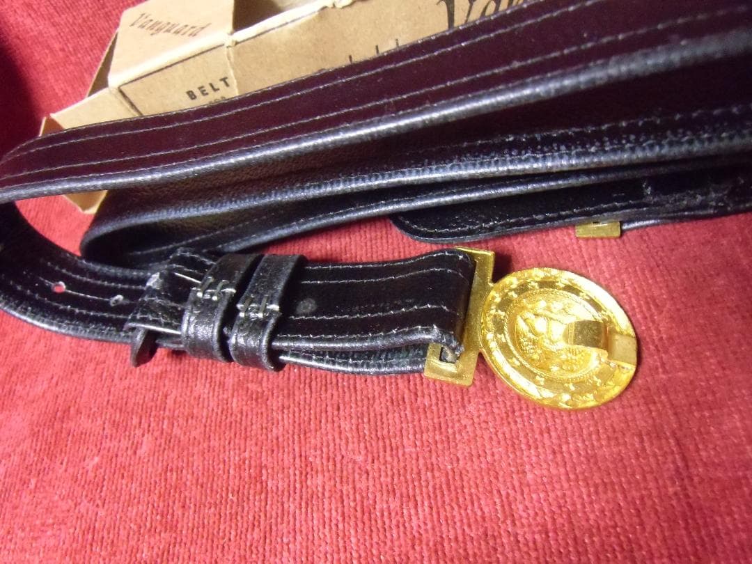 アメリカ軍＊海軍＊礼装用ベルト＊約85cm/25mm幅（実物）-正規