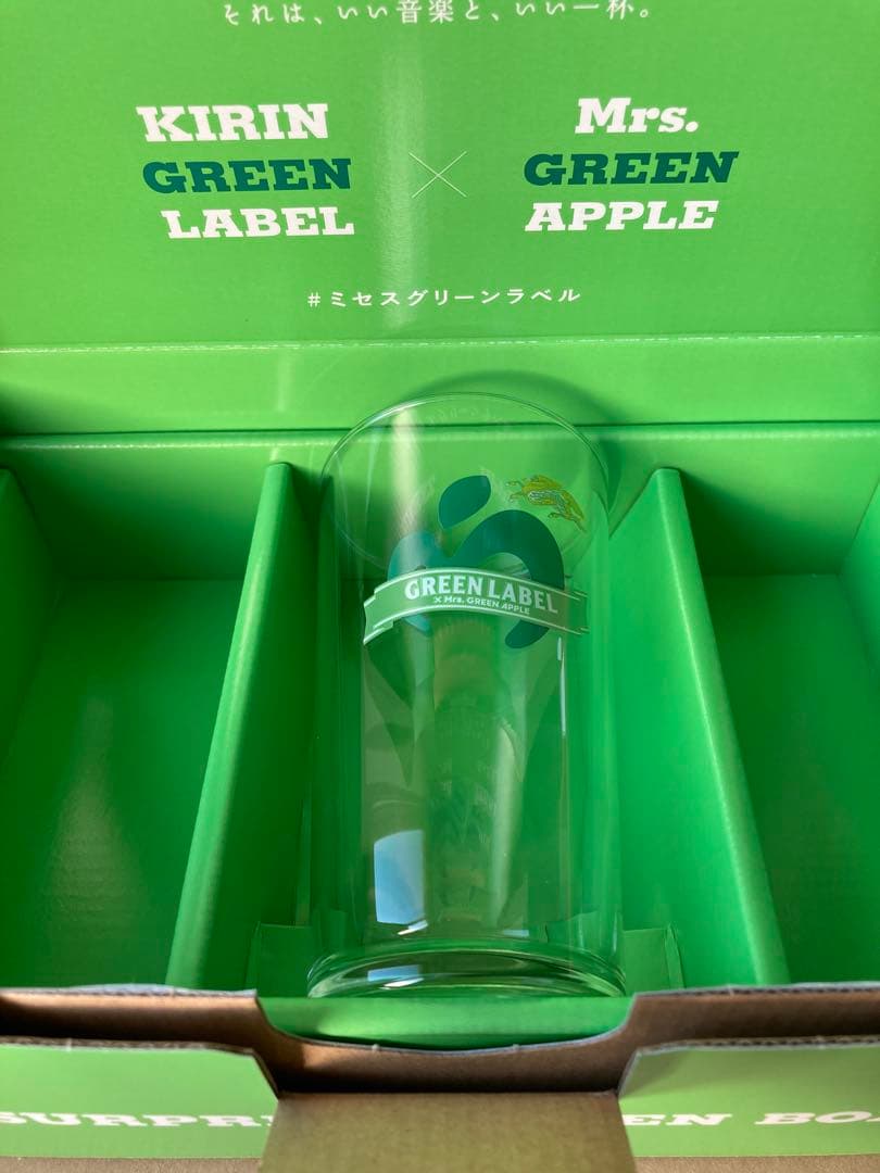 Mrs. GREEN APPLE サプライズボックス グラス コースター ミセス