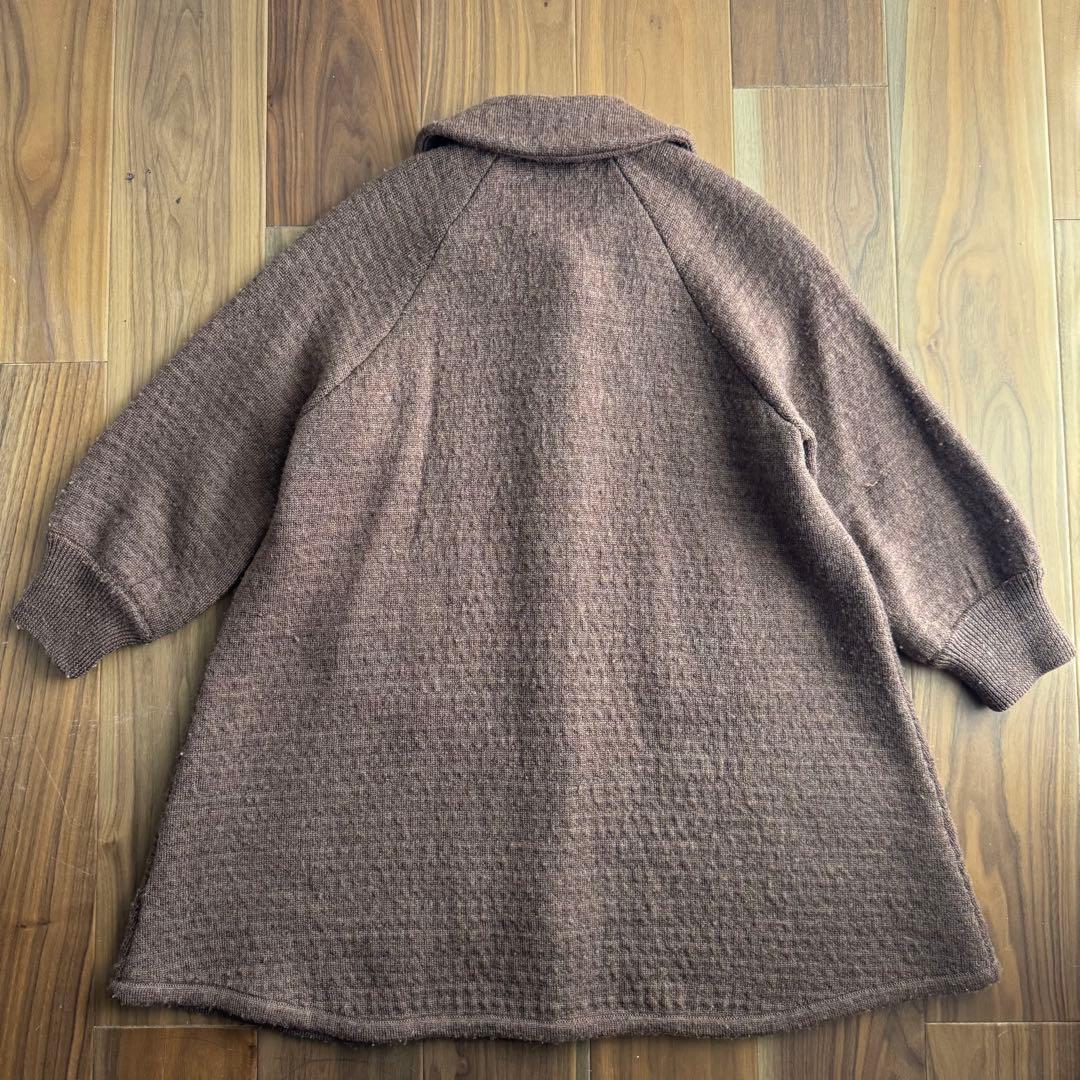SOOR PLOOM Ruth Coat 8Y Clove Soor Ploom - Ruth Merino Cool Collar