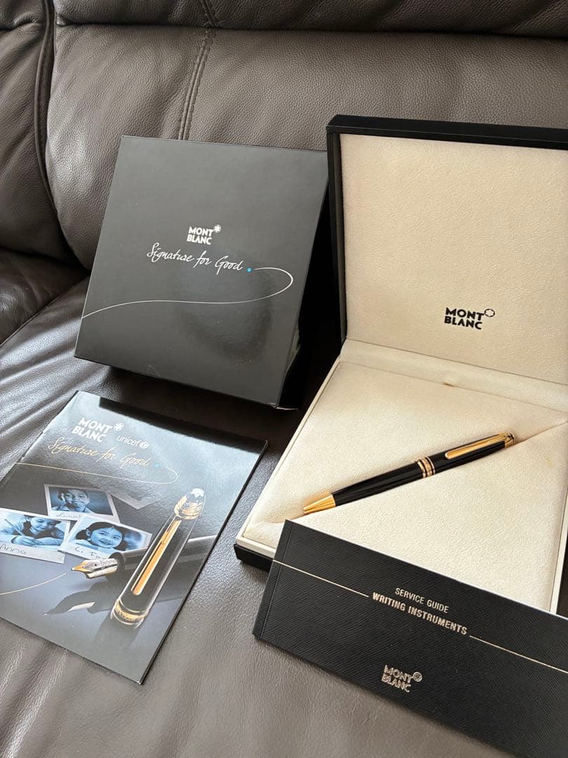 ‼️レア‼️モンブランユニセフ ボールペン◾️シグネチャー フォー グット105606