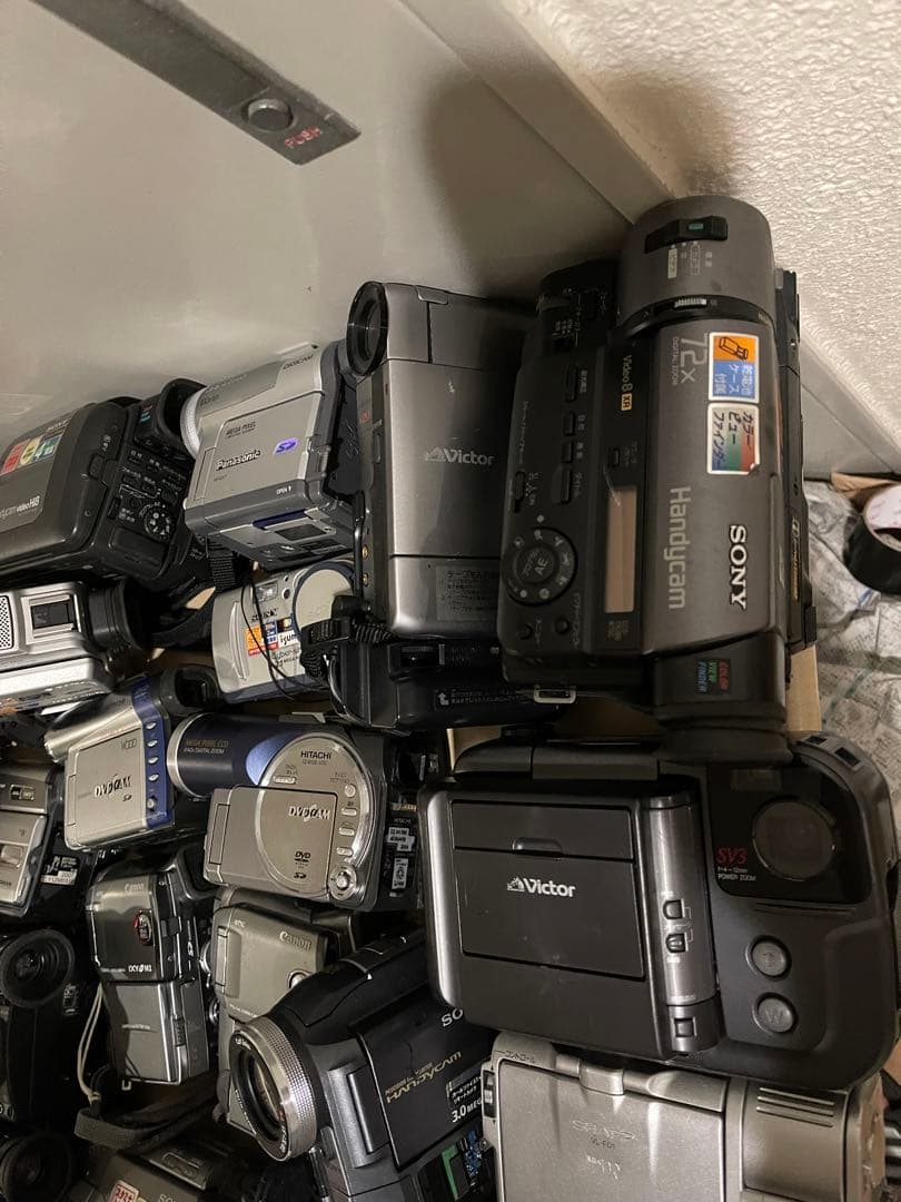 24台ビデオカメラまとめ売り