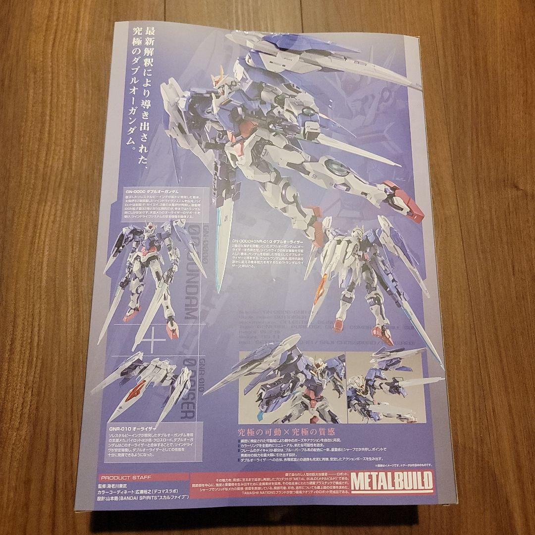 メタルビルド　ダブルオーライザー　デザイナーズブルー