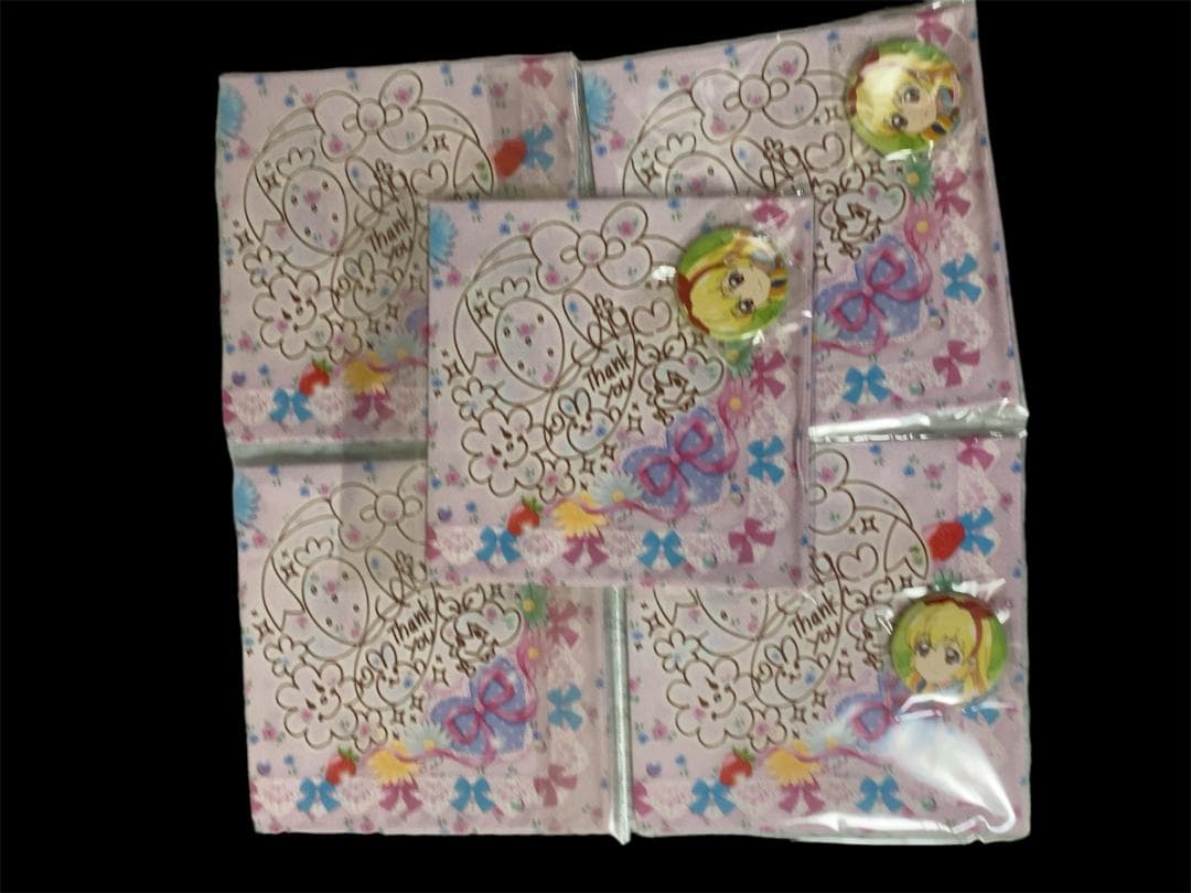 復刻版 アイカツメモリアルハンカチ 10点セット星宮いちご新品未開封