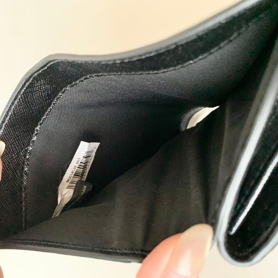【MARC JACOBS】マークジェイコブス　二つ折り財布　スナップショット　黒
