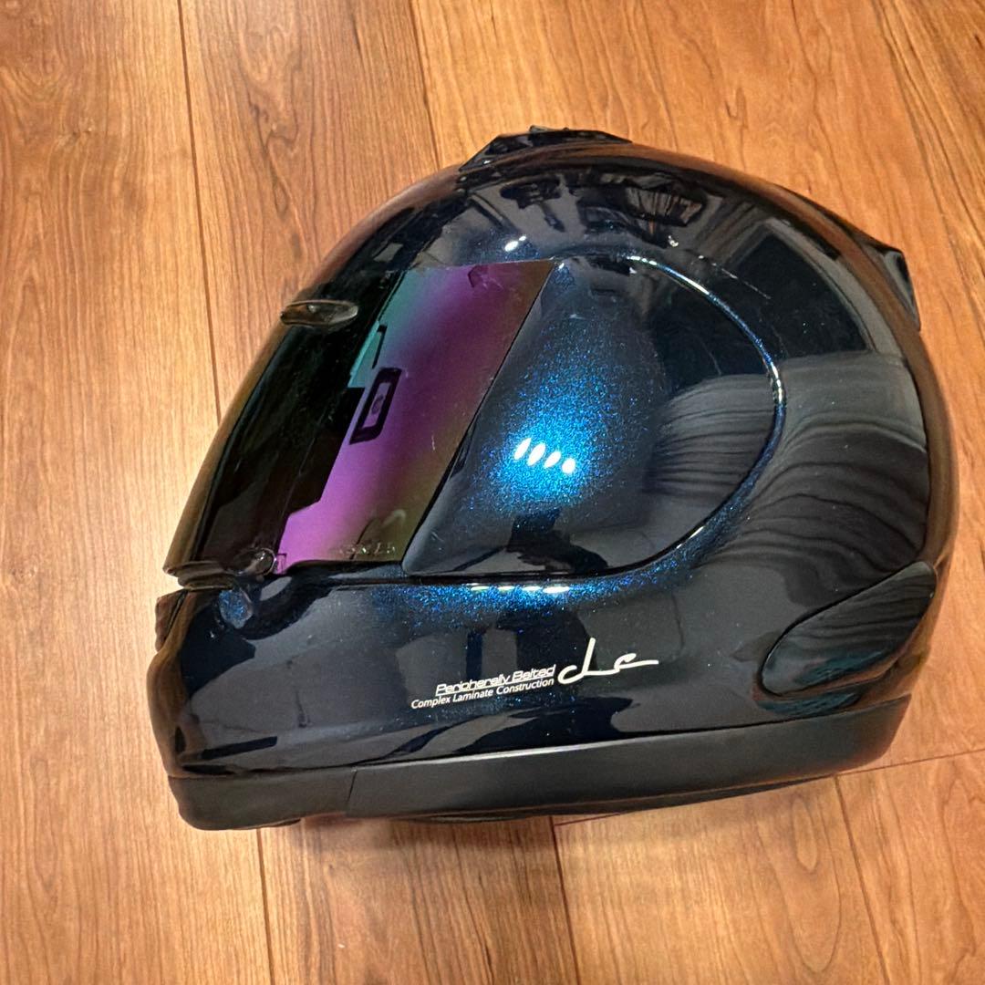 Arai フルフェイスヘルメット PROFILE ラメ入りネイビーブルー