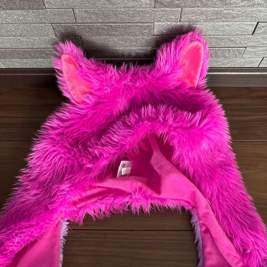 チェシャ猫 マフラーキャップ ポシェットカードケース キーホルダー 3