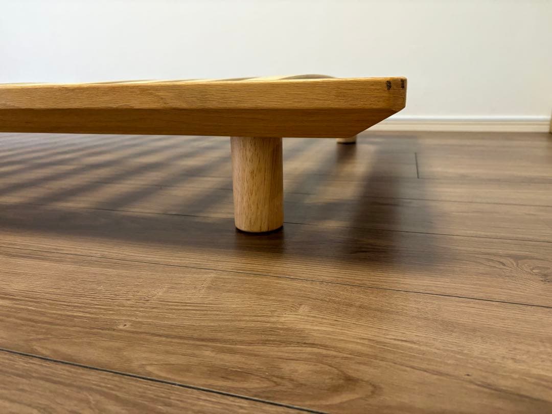 無印用品 ベッドフレームシングル オーク材