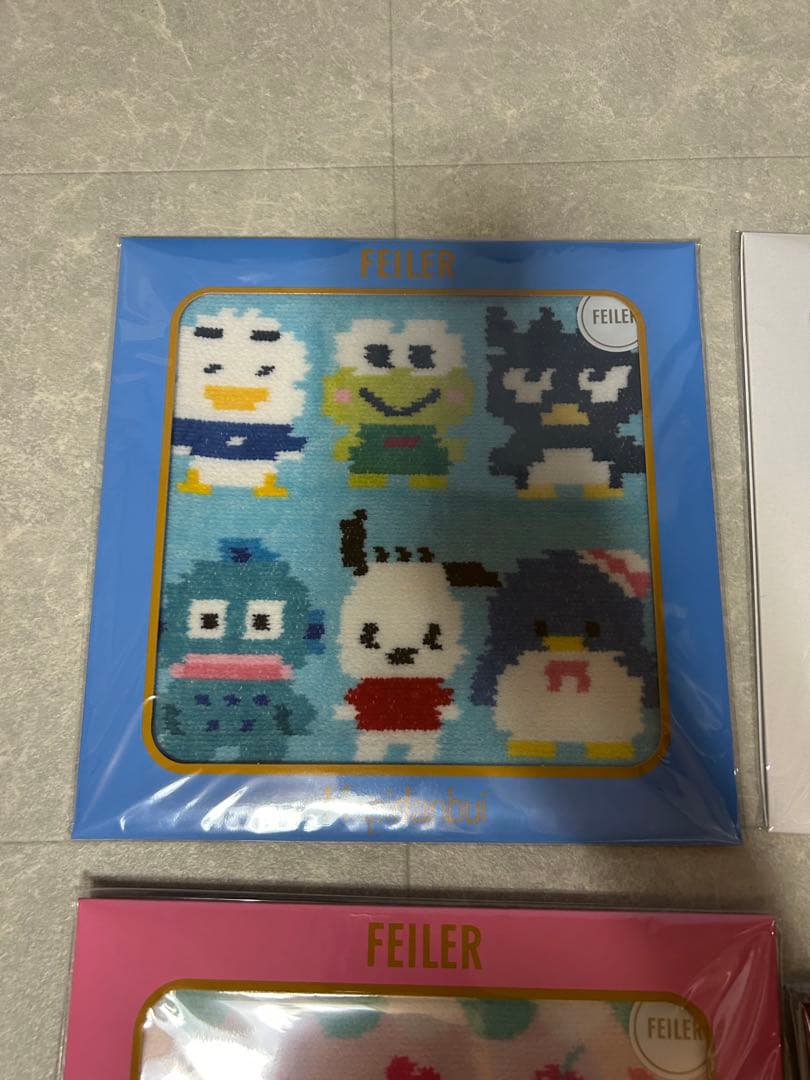 【新品未使用・未開封・パッケージ付】フェイラー×サンリオ　ハンカチ　4枚セット