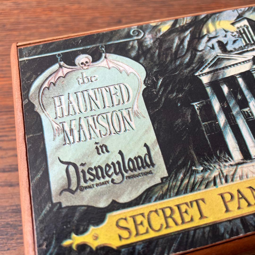 60年代ディズニー アメリカ ホーンテッドマンション 寄木細工 からくり