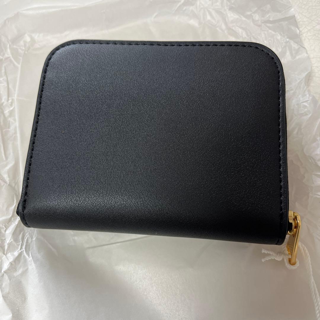 【トリーバーチ】TORY BURCH コンパクト　財布　ウォレット　ブラック