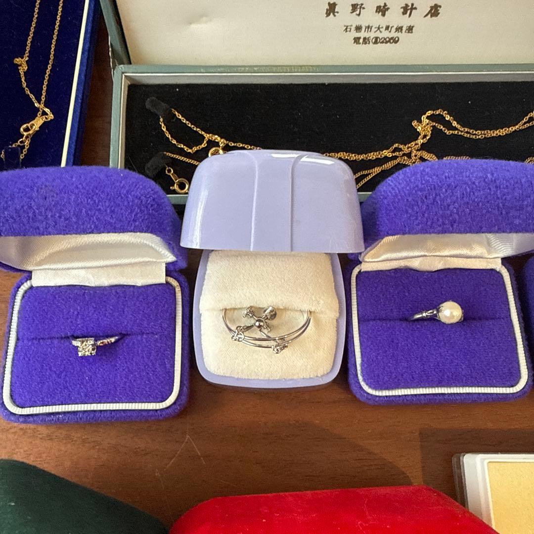 ジュエリーセット 多様なデザイン　遺品整理