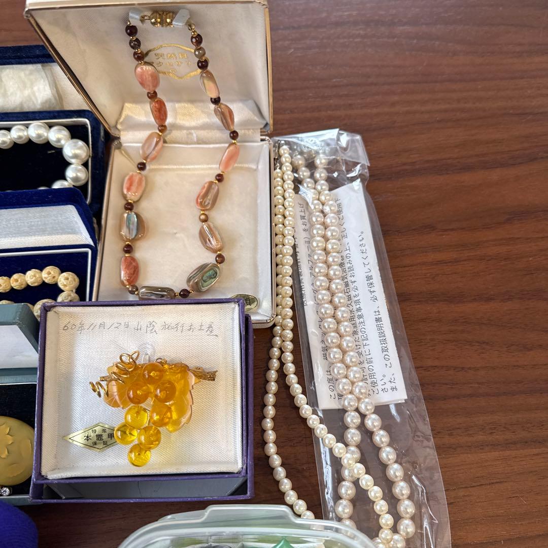 ジュエリーセット 多様なデザイン　遺品整理