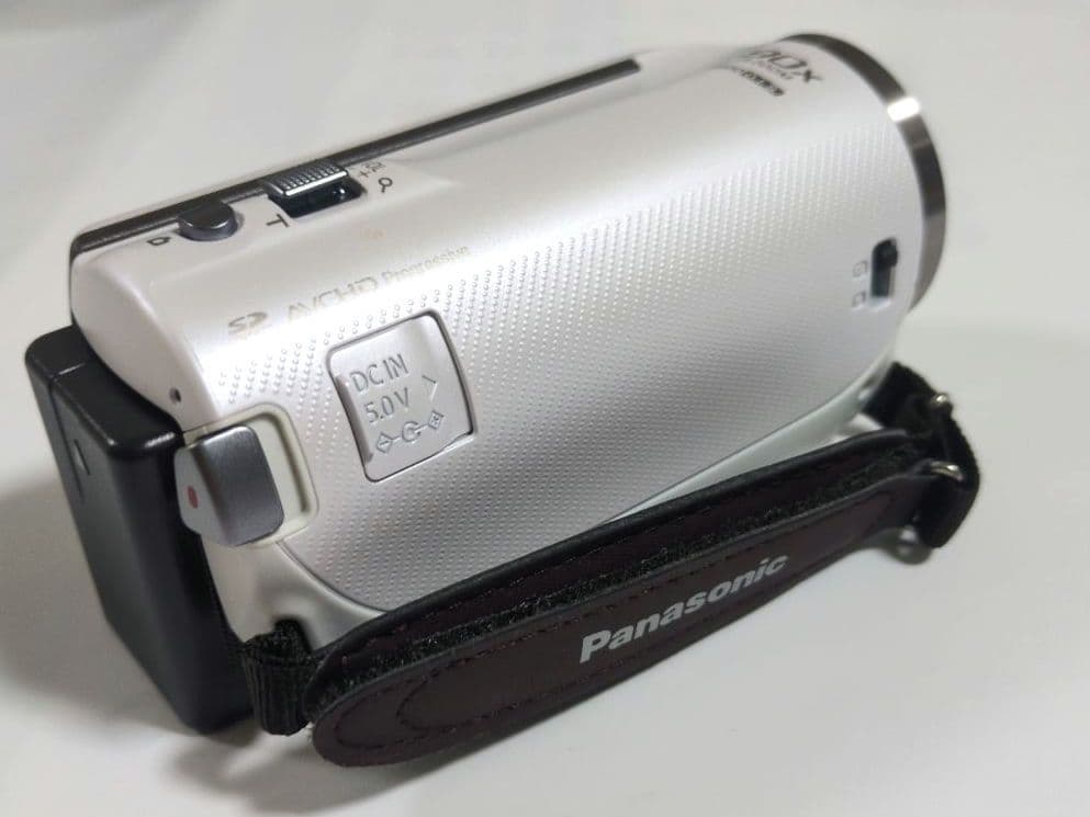 Panasonic HC-V360MS ビデオカメラ 充電器・ケース付き【美品】