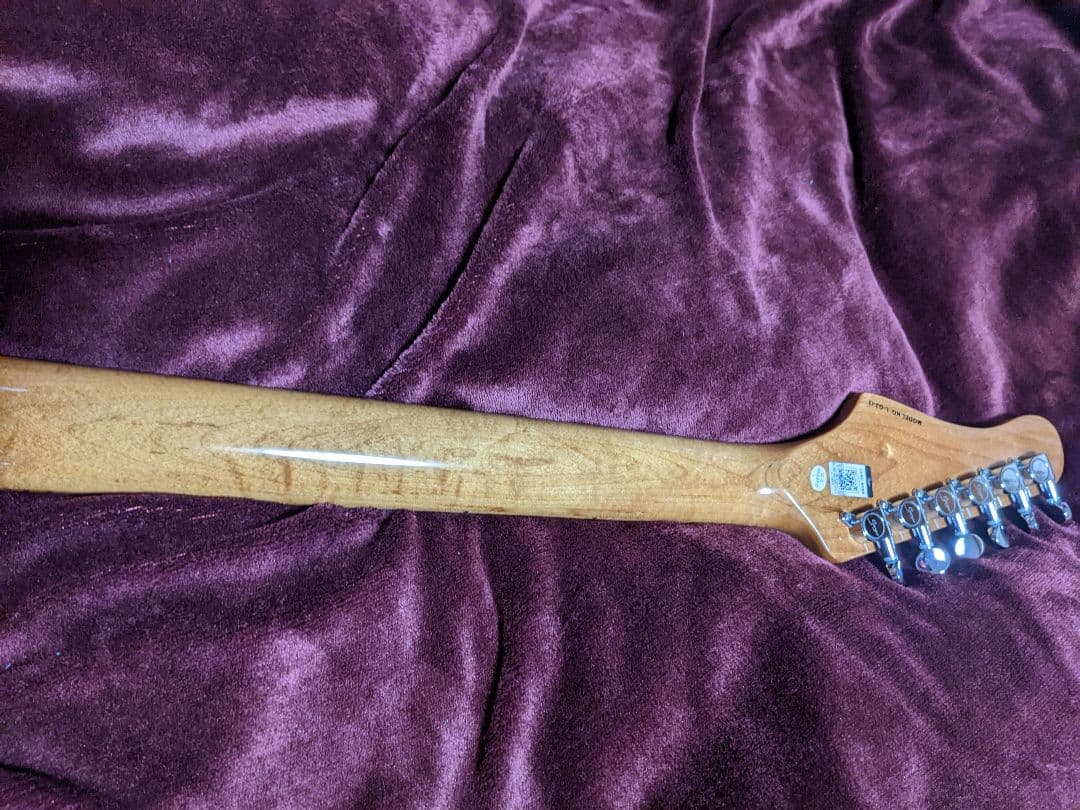 高品質アルダー材とローステッドメイプルネックを採用したプロ仕様の