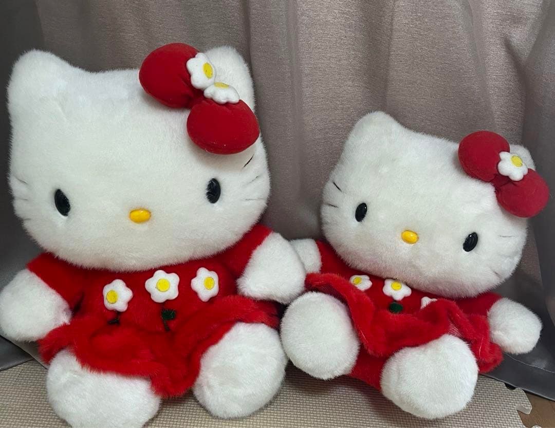ヴィンテージ／ハローキティBIGぬいぐるみ