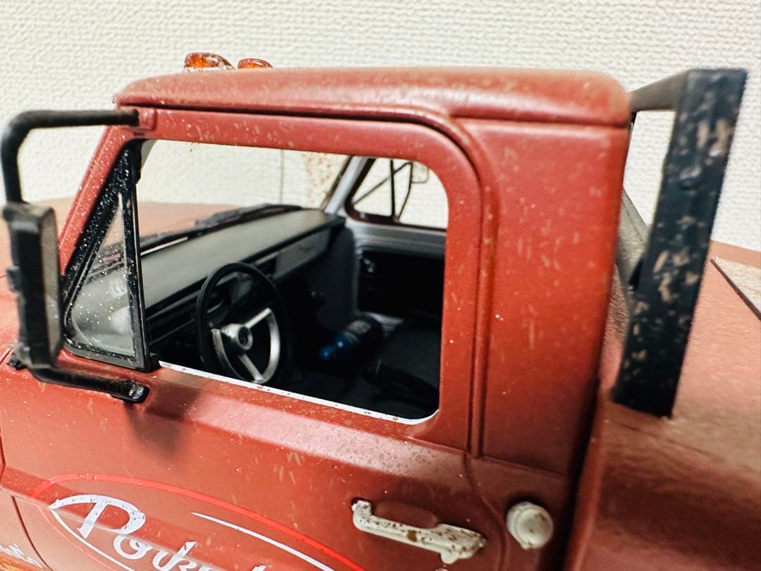 acme/'70 Fordフォード F-350 RAMP TRUCK 1/18