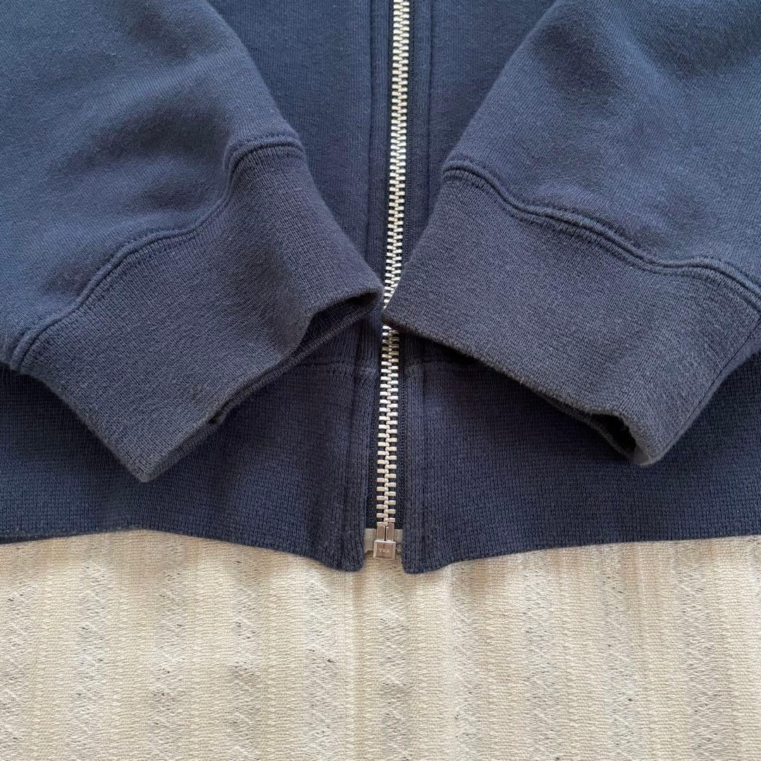 ⭐︎入手困難　90s　オールドステューシー　フルジップパーカー　コットンポリ