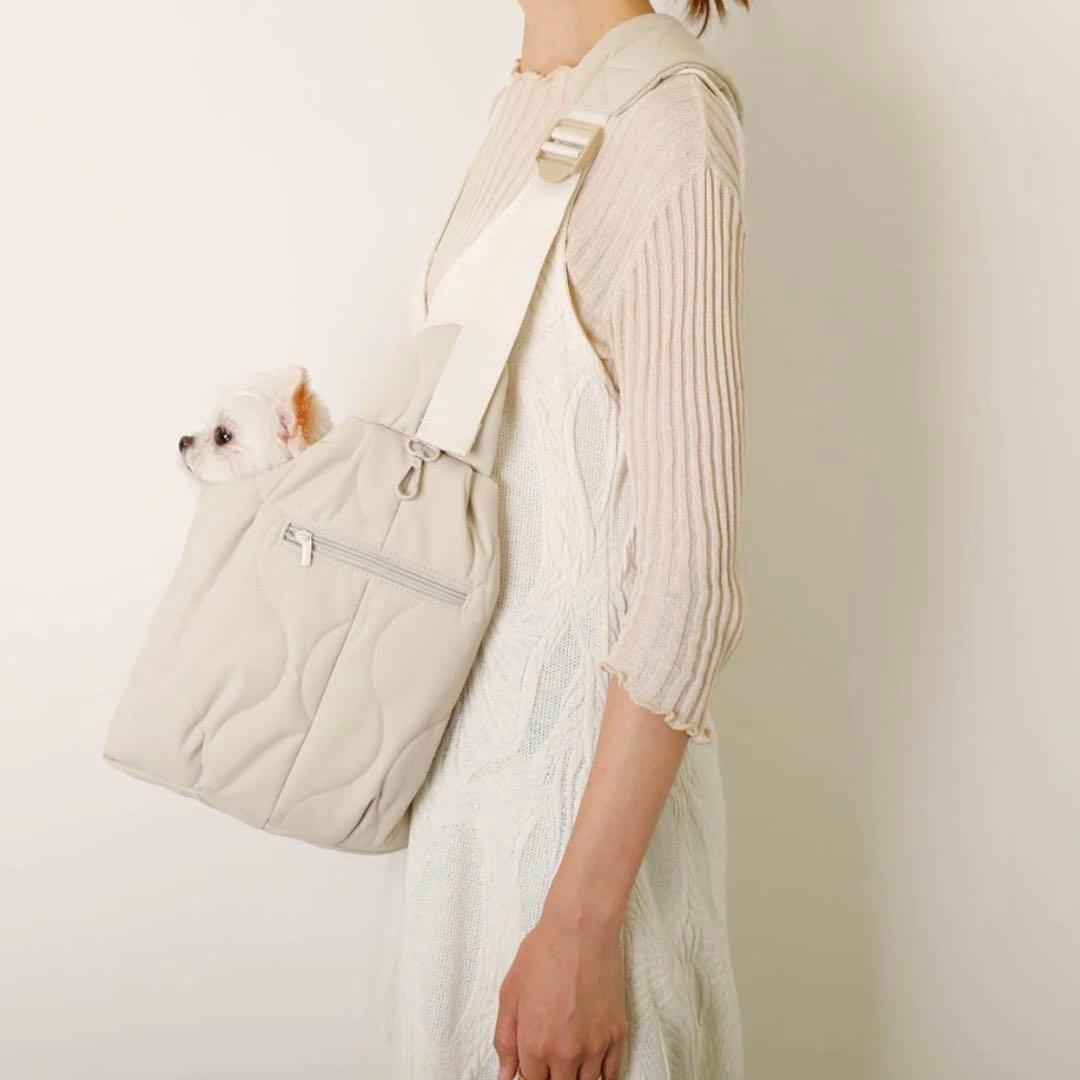 AYANO様専用)moncheri キルティングコンパクトスリングバッグ