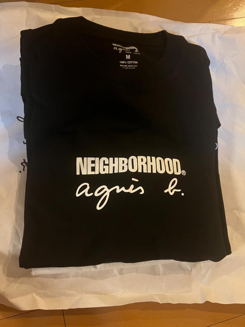 NEIGHBORHOOD agnès b. クルーネックTシャツ Mサイズ