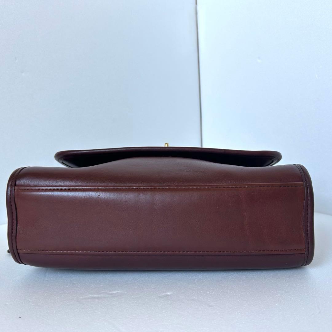 クリーニング済 old coach 9870 Court Bag 80s USA