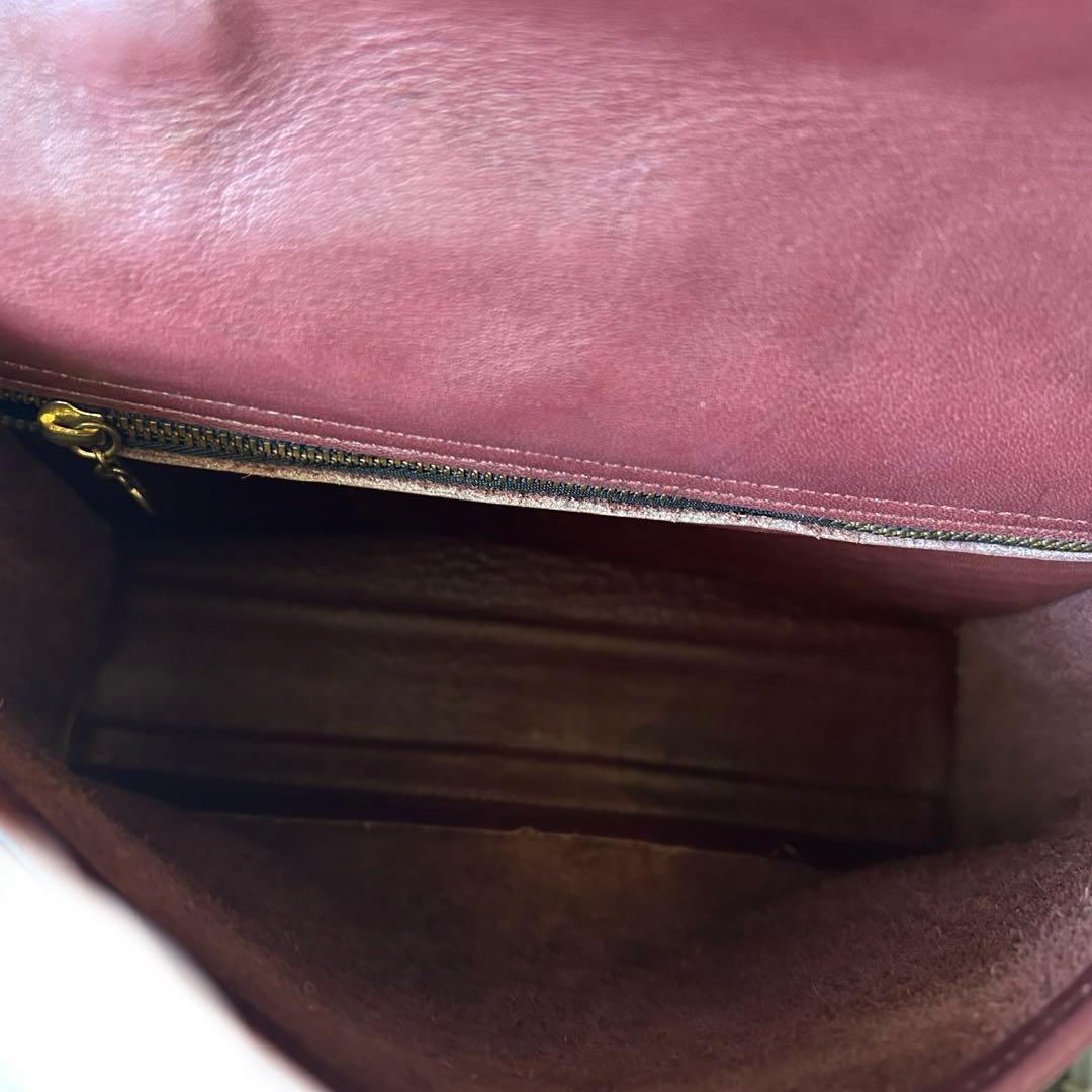 クリーニング済 old coach 9870 Court Bag 80s USA