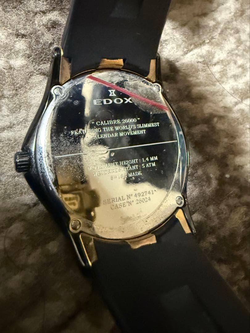 ロ*ム様 EDOX エドックス GRAND OCEAN ULTRA SLIM