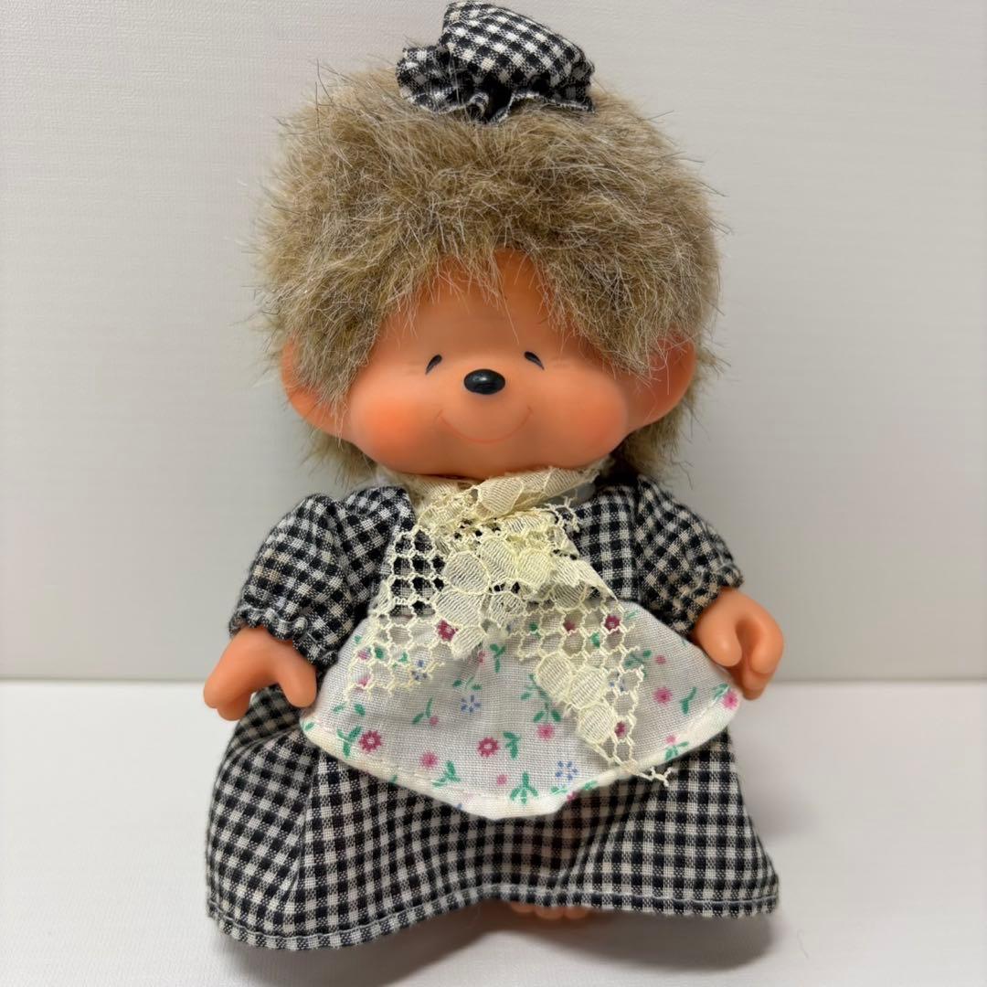 80年代 ソフビ グミ モンチッチ おばあちゃん monchhichi 3081