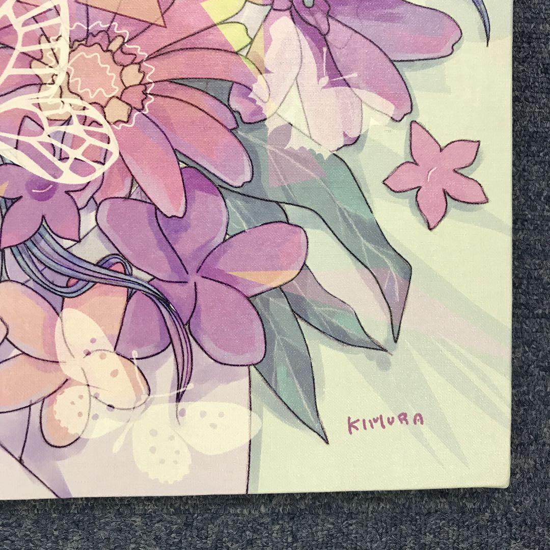 ☆F60☆ 木村智博「準備」キャンバスプリント F20サイズ 2021年制作