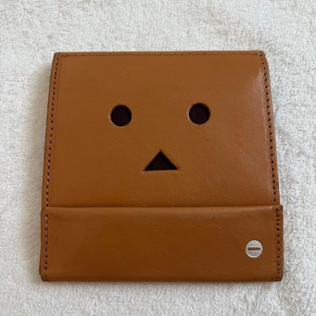 希少　abrAsus よつばと！　ダンボー　三つ折り財布　レザー