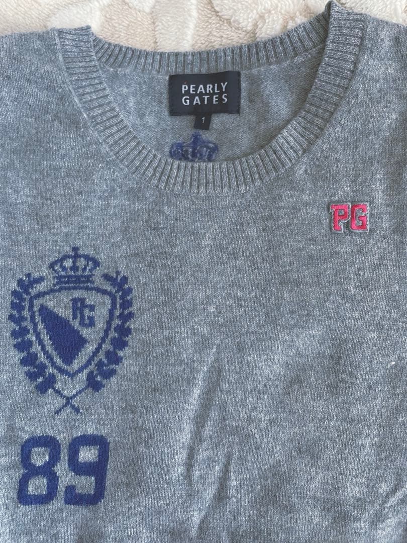 PEARLY GATESカシミヤ 100%セーター ※セーターのみ　サイズ1