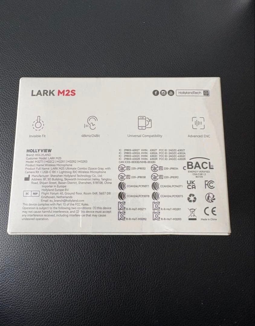 配信機器・PA機器・レコーディング機器 Hollyland Lark M2S