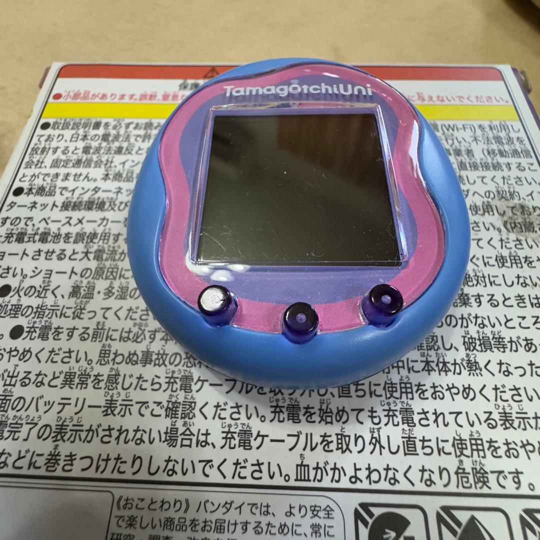 たまごっち　uni ブルー