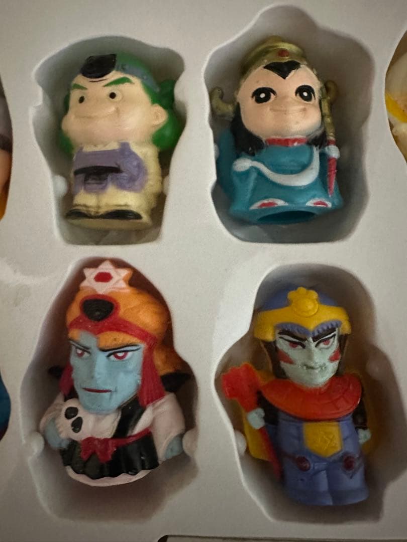 ビックリマン　スタンプ10人衆　指人形