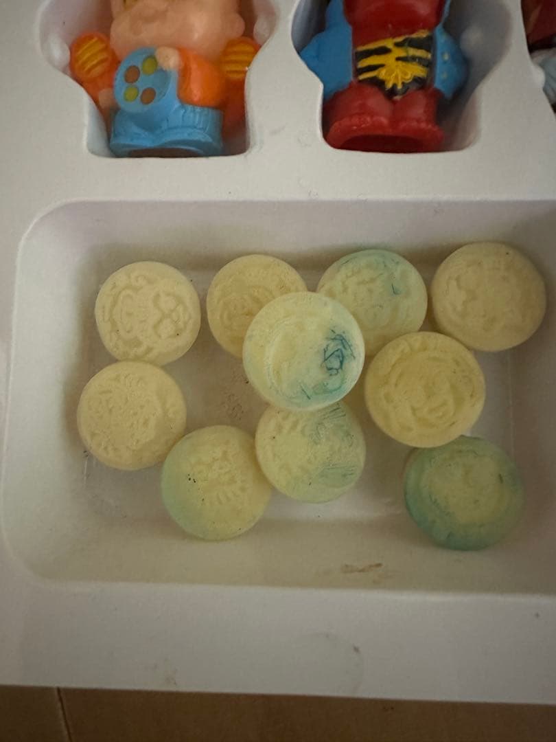 ビックリマン　スタンプ10人衆　指人形